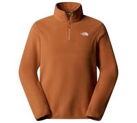 The North Face - Glacier Fleece 1/4 Zip Jacket - Fleece jumper size S, brown
