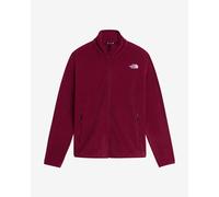 The North Face Glacier Fleece Full Zip fleece red burgundy women - M