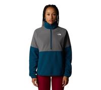 The North Face Glacier Heavyweight 1/2 Zip Women's Fleece | UK M in Midnight Petrol/Smoked Pearl