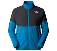 The North Face - Fleeces with zip - M Glacier Heavyweight Full Zip Dusk Blue Asphalt Grey for Men - Size XL Blue XL