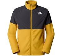 The North Face Men's Glacier Heavyweight Full Zip Jacket, Turmeric/Asphalt Grey/T, L