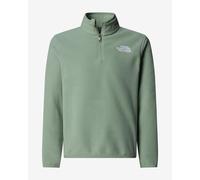 The North Face Glacier Quarter Zip Fleece Light Green Kids - S