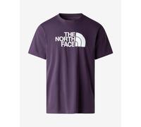 The North Face Half Dome Evolution Short Sleeve T-Shirt Dark Purple White - S