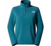 The North Face - Half-zipped Fleeces - W Glacier Fleece 1/4 Zip Jacket Space for Women - Size 51,5-55,5 - Blue Blue 51.5-55.5