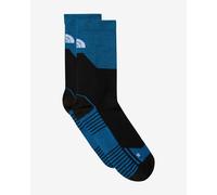 The North Face Unisex Hiking Crew Socks, Tnf Black/Adriatic Blue, XS