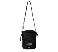 The North Face Jester Crossbody Bag 2.3L Grey Black Bungee Shoulder Strap