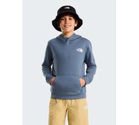 The North Face Junior Boys Box Never Stop Exploring Hoodie, Grey, Size S=7-8 Years Grey