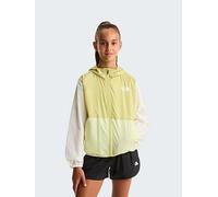 The North Face Cyclone Wind Lightweight Jacket Yellow White Girl - XS