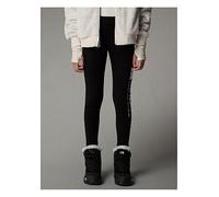 THE NORTH FACE Junior Girls Vertical Graphic Leggings - Black, Black, Size Xs=6 Years Black