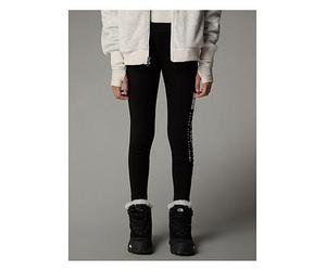 THE NORTH FACE Junior Girls Vertical Graphic Leggings, Black, Size Xs=6 Years Black