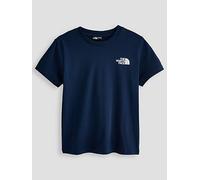 The North Face Junior Unisex Simple Dome T-Shirt, Navy, Size M=10 Years Navy