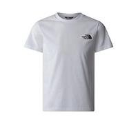 THE NORTH FACE Juniors Short Sleeve Simple Dome T-Shirt, White, Size Xs White