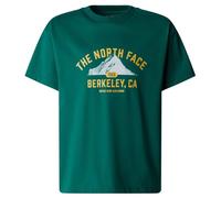 The North Face Kid Varsity Graphic Oversize Ss T-Shirt, Evergreen, 10 Years