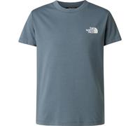 The North Face Kids Box NSE Regular SS T-Shirt, Granite Grey, 12 Years