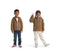 The North Face Kids Campshire F/Z Hoodie Jacket, Utility Brown, 2 Years