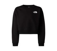 The North Face Kids Crop Oversize Cutline Crew Sweatshirt, Tnf Black, 176