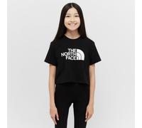 The North Face Kids' Cropped Easy T-Shirt, Black XXL