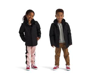 The North Face Kids Down Triclimate Down Jacket, Tnf Black/Forest Olive, 4 Years