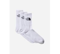 The North Face Kids Everyday Standard Crew Sock Set (3 Pack) in White - White - 7 - 8 Yrs
