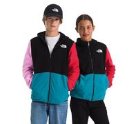 The North Face Kids Glacier Full Zip Hooded Fleece Jacket, Cyber Berry, 176