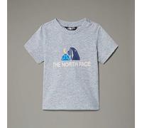 The North Face Kids Graphic S/S T-Shirt, TNF Light Grey Heather, 6 Months