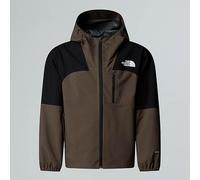 The North Face Kids Hike Packable Shell Jacket, New Taupe Green/Tnf Black, 10 Years