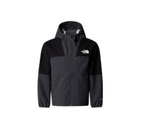 The North Face Kids Hike Packable Shell Jacket, Tnf Black/Asphalt Grey, 12 Years