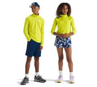 The North Face Kids Never Stop 1/4 Zip Long Sleeve top, Sulphur Spring Green, 6 Years