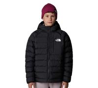 The North Face Boys Reversible Perrito Hooded Jacket, Tnf Black/Smoked Pearl, 12 Years
