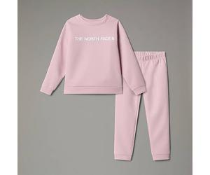 The North Face Kids Polyester Set, Pink Clover, 3 Years