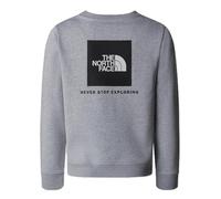 The North Face Kids Redbox Regular Crew Sweatshirt, Tnf Light Grey Heather, 10 Years