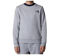 The North Face Kids Redbox Regular Crew Sweatshirt, Tnf Light Grey Heather, 176