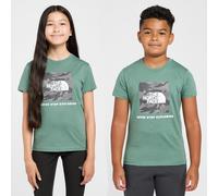 The North Face Kids' Redbox T-Shirt, Green 10-12Y