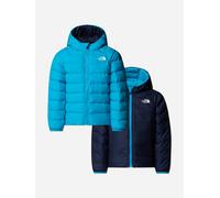 The North Face Kids Reversible Perrito Hooded Jacket in Blue - Blue - 7 Yrs