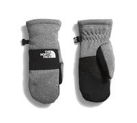 THE NORTH FACE Kids’ Sierra Etip Mitt | Touchscreen Compatible Winter Mittens, Webbing Pull at Cuffs for Easy On/Off, TNF Medium Grey Heather, Medium
