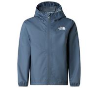The North Face - Waterproof and windbreaker hiking jacket - Teen Zipline Rain Jacket Granite Grey in Recycled Polyester - Kid Size XL Grey XL