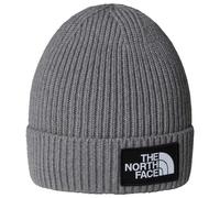 The North Face - Kid's TNF Logo Box Cuffed Beanie - Beanie size One Size, grey