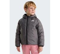 The North Face Kids Reversible Perrito Hooded Jacket, Tnf Black/Smoked Pearl, 2 Years