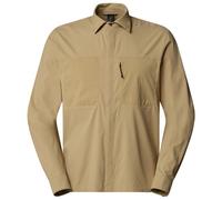 The North Face - L/S Lightrange Shirt - Shirt size M, sand