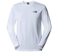 The North Face - L/S Simple Dome Tee - Longsleeve size XL, grey/white