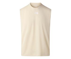 The North Face Lightbright Graphic Running shirt Men - cream, Size XL