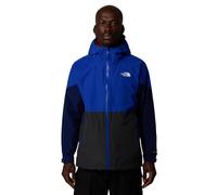 The North Face Lightning Zip-In Waterproof Jacket: Asphalt Grey/Blue: