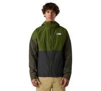 The North Face Lightning Zip-In Waterproof Jacket: Asphalt Grey/Woodla