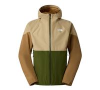 The North Face Lightning Zip-In Waterproof Jacket: Utility Brown/Green
