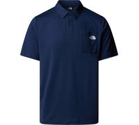 The North Face - Lightweight, resistant, short-sleeved hiking polo shirt with button-down collar - M New Tanken Polo Summit Navy for Men - Size M Navy M