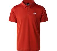 The North Face - Lightweight, ultra-breathable hiking Polo shirt with button-down collar and ribbed sleeves - M Tanken Polo Iron Clay for Men - Size L - Red Red L