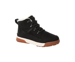 The North Face - Lined high-cut boots - Sierra Mid Lace WP W Black/Gardenia White for Women in Leather - Size 6,5 US Black 6.5 US