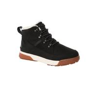 The North Face - Lined high-cut boots - W Sierra Mid Lace Wp Tnf Black/Gardenia White for Women in Leather - Size 8 US Black 8 US
