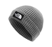 The North Face Logo Box Beanie Hat TNF Medium Grey Heather One Size