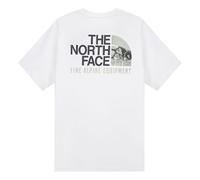 THE NORTH FACE Logo Woodcut Dome T-Shirt 'White' NF0A4U9L-FN4 XXL